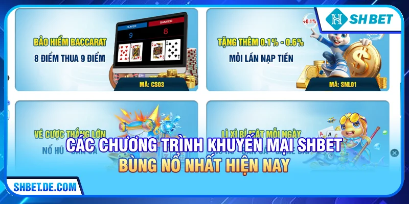 Khuyến Mại SHBET – Cơ Hội Nhận Thưởng Cực Khủng Cho Game Thủ