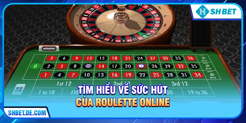 Tìm hiểu về sức hút của Roulette online